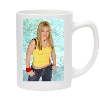 Hilary Duff 14oz White Statesman Mug