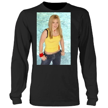 Hilary Duff Men's Heavy Long Sleeve TShirt