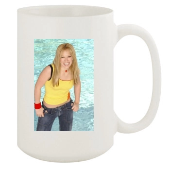 Hilary Duff 15oz White Mug