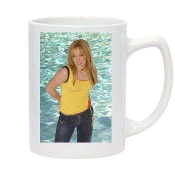 Hilary Duff 14oz White Statesman Mug