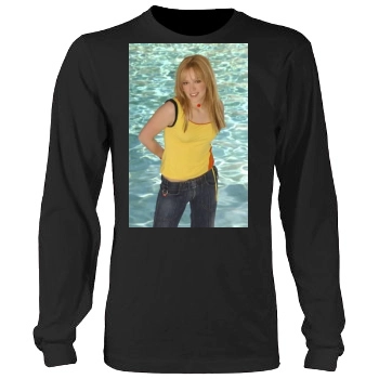 Hilary Duff Men's Heavy Long Sleeve TShirt