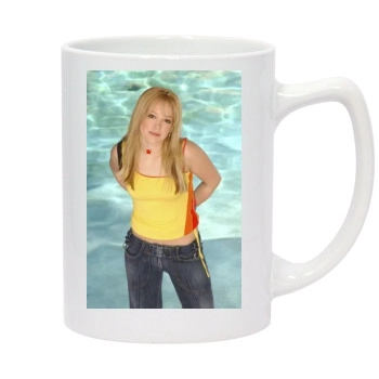 Hilary Duff 14oz White Statesman Mug