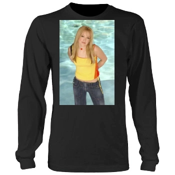 Hilary Duff Men's Heavy Long Sleeve TShirt