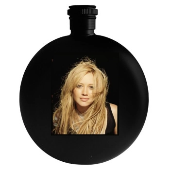 Hilary Duff Round Flask