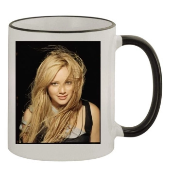 Hilary Duff 11oz Colored Rim & Handle Mug