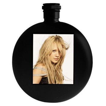 Hilary Duff Round Flask