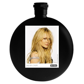 Hilary Duff Round Flask