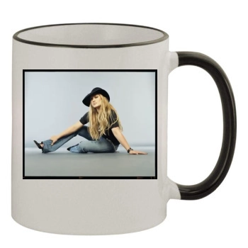 Hilary Duff 11oz Colored Rim & Handle Mug