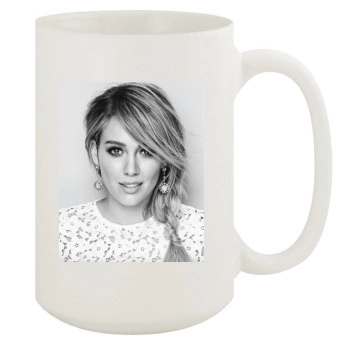 Hilary Duff 15oz White Mug