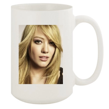 Hilary Duff 15oz White Mug