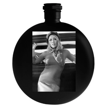 Hilary Duff Round Flask