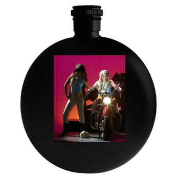 Hilary Duff Round Flask