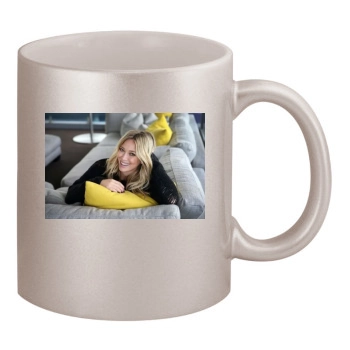 Hilary Duff 11oz Metallic Silver Mug