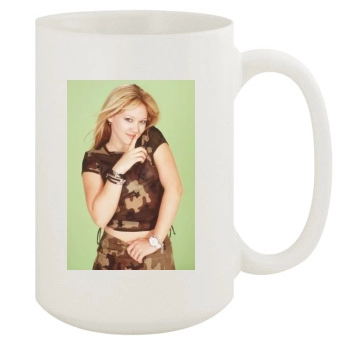 Hilary Duff 15oz White Mug