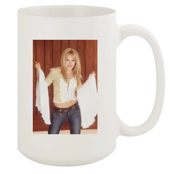 Hilary Duff 15oz White Mug