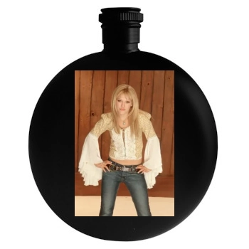 Hilary Duff Round Flask