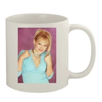 Hilary Duff 11oz White Mug