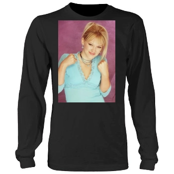 Hilary Duff Men's Heavy Long Sleeve TShirt