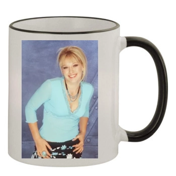 Hilary Duff 11oz Colored Rim & Handle Mug