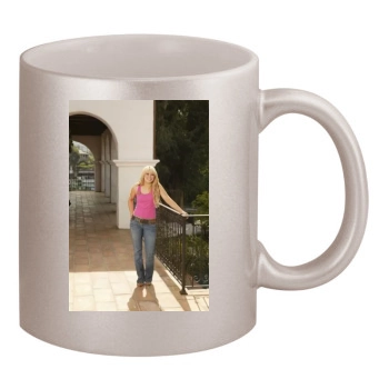 Hilary Duff 11oz Metallic Silver Mug