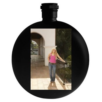 Hilary Duff Round Flask