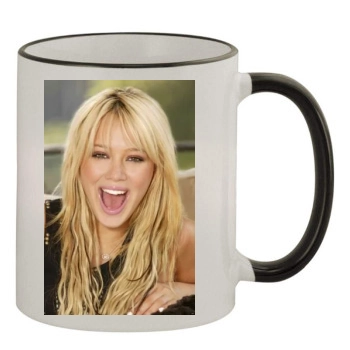 Hilary Duff 11oz Colored Rim & Handle Mug