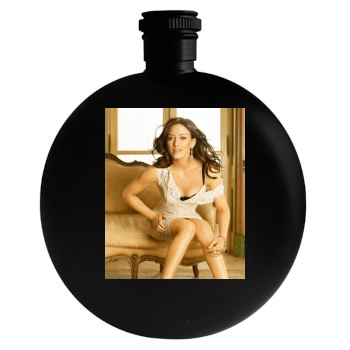 Hilary Duff Round Flask