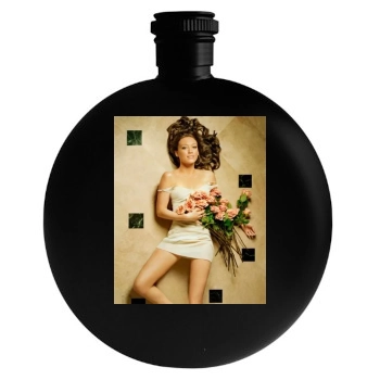 Hilary Duff Round Flask