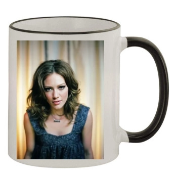 Hilary Duff 11oz Colored Rim & Handle Mug