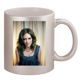 Hilary Duff 11oz Metallic Silver Mug