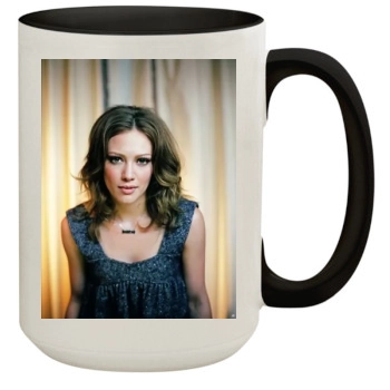 Hilary Duff 15oz Colored Inner & Handle Mug