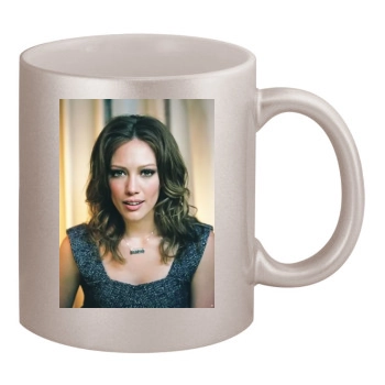 Hilary Duff 11oz Metallic Silver Mug