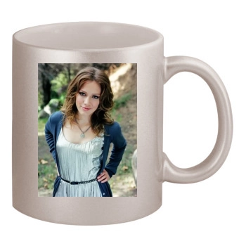 Hilary Duff 11oz Metallic Silver Mug