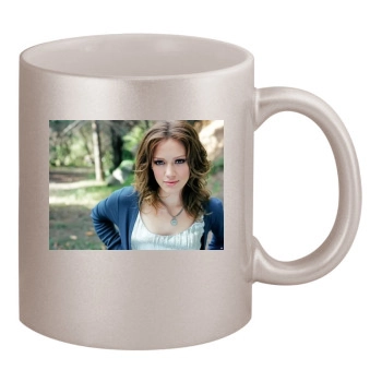 Hilary Duff 11oz Metallic Silver Mug