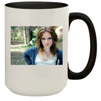 Hilary Duff 15oz Colored Inner & Handle Mug