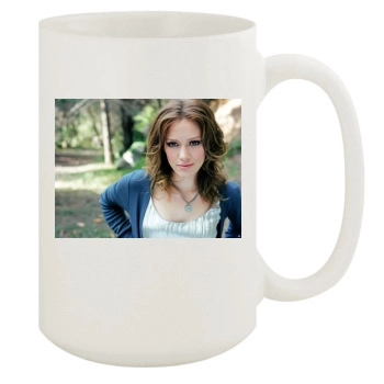 Hilary Duff 15oz White Mug