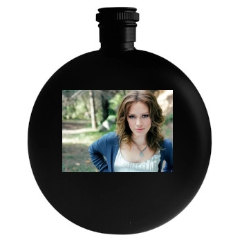 Hilary Duff Round Flask