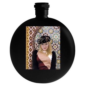 Hilary Duff Round Flask