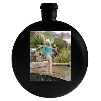 Hilary Duff Round Flask