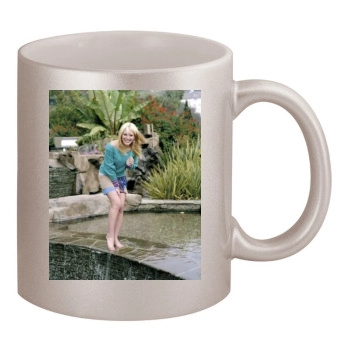 Hilary Duff 11oz Metallic Silver Mug