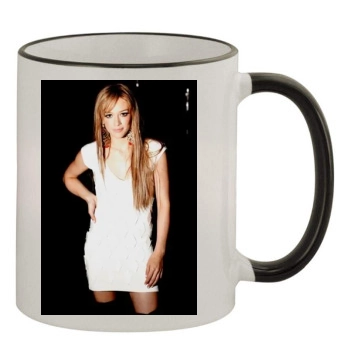 Hilary Duff 11oz Colored Rim & Handle Mug