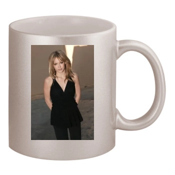 Hilary Duff 11oz Metallic Silver Mug