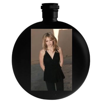 Hilary Duff Round Flask