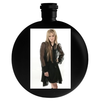 Hilary Duff Round Flask