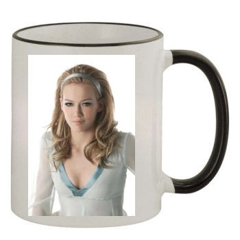 Hilary Duff 11oz Colored Rim & Handle Mug