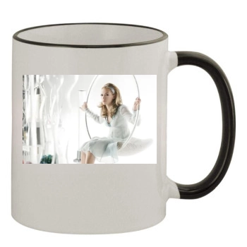 Hilary Duff 11oz Colored Rim & Handle Mug