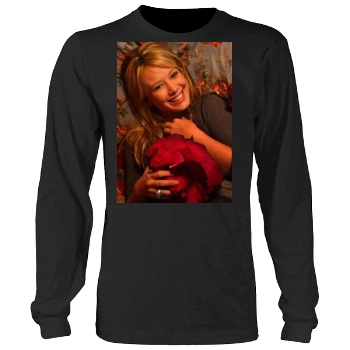 Hilary Duff Men's Heavy Long Sleeve TShirt