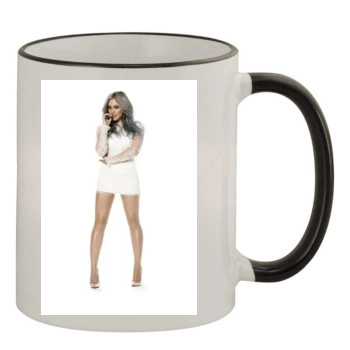 Hilary Duff 11oz Colored Rim & Handle Mug