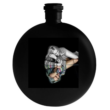 Hilary Duff Round Flask