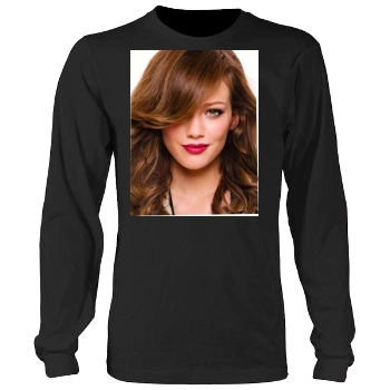 Hilary Duff Men's Heavy Long Sleeve TShirt